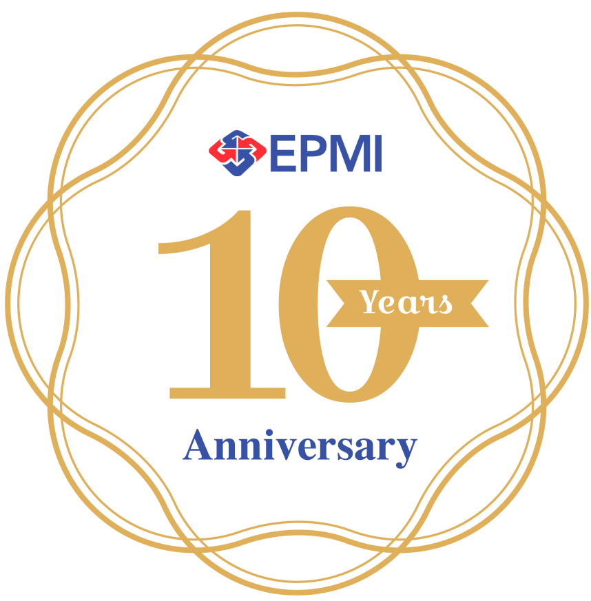 EPMI 10TH ANNIVERSARY gold