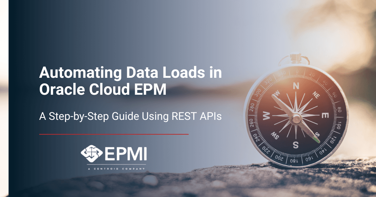 Automating Data Loads in Oracle Cloud EPM cover art