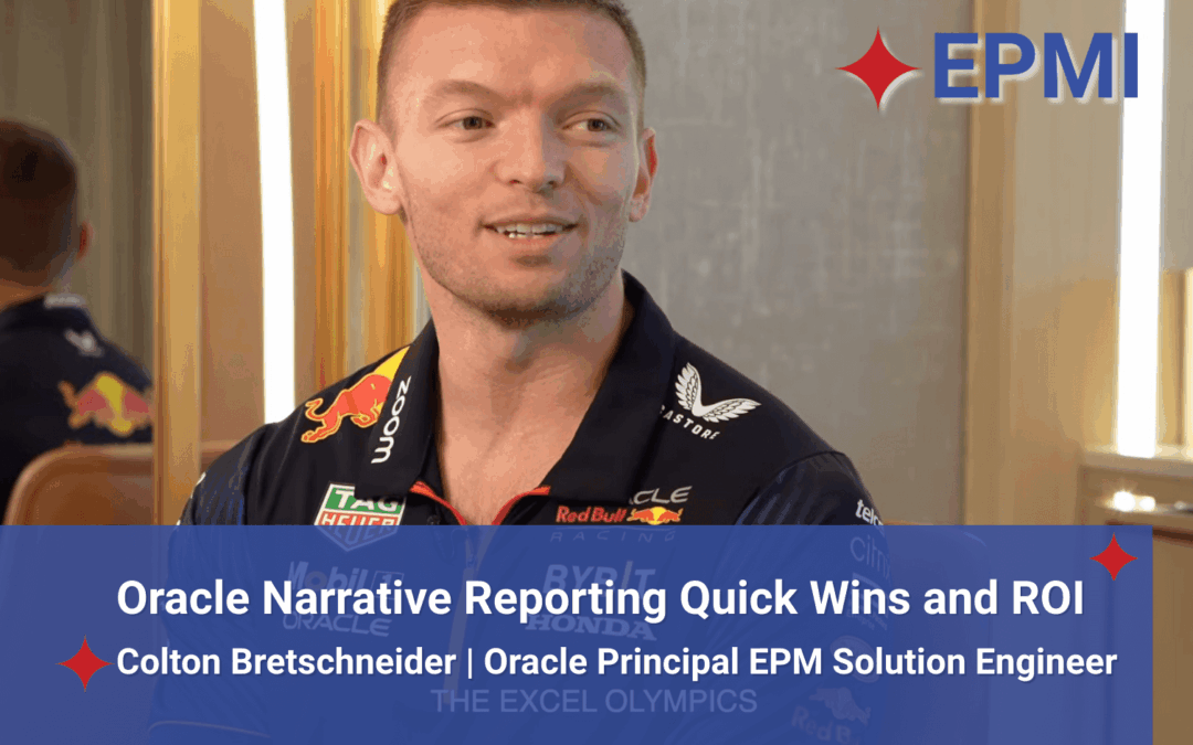Oracle Narrative Reporting Quick Wins and ROI with Colton Bretschneider