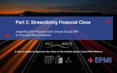 Importing BIP Reports from Oracle Cloud ERP to Account Reconciliation