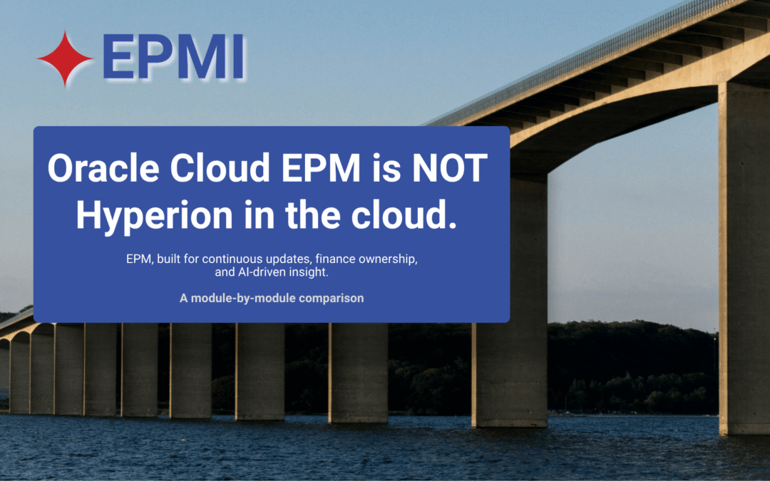 Best Practices for Transitioning to Oracle Cloud from Legacy Systems like Hyperion