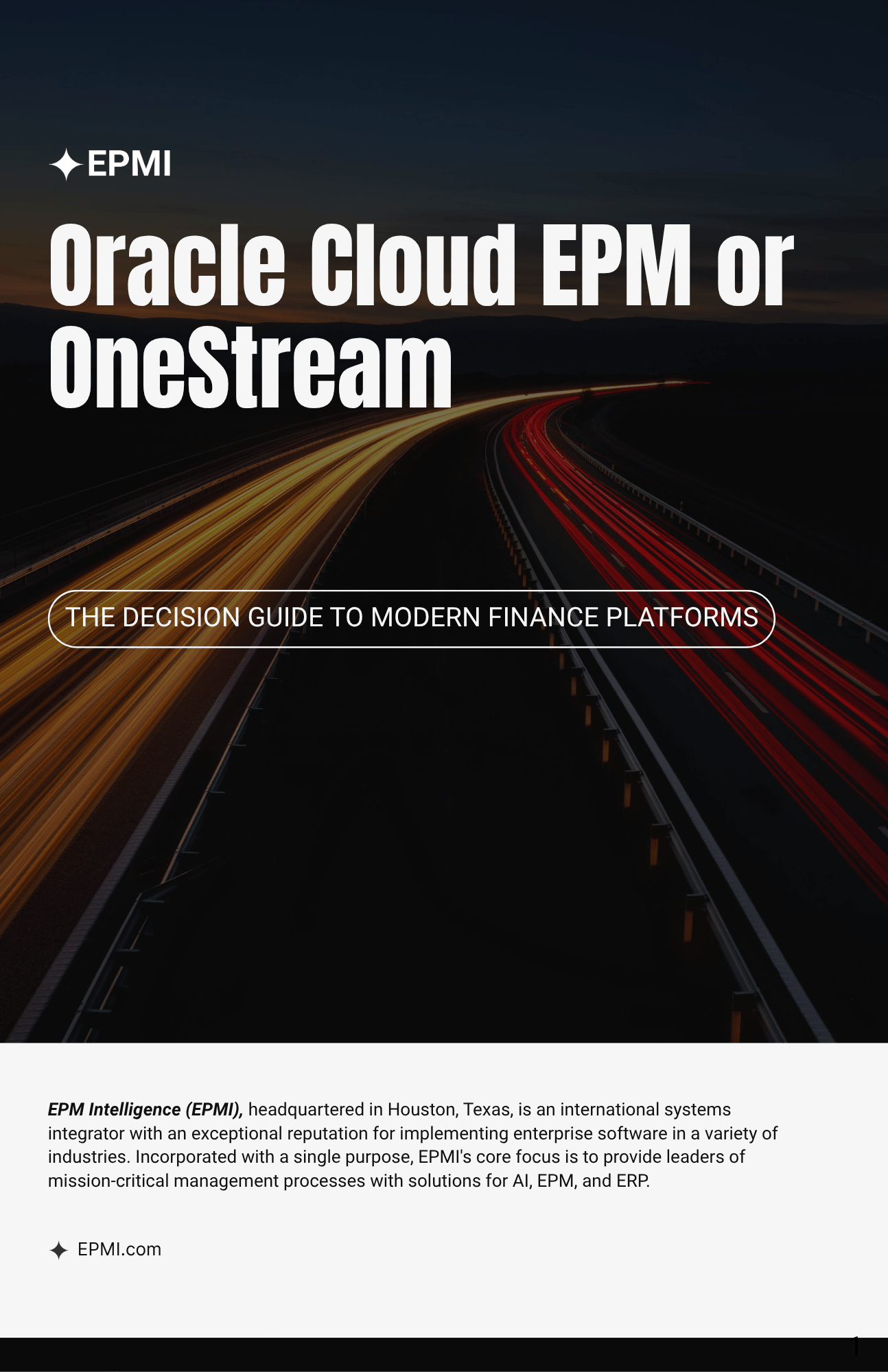 Evaluating Oracle Cloud EPM vs OneStream? Compare architecture, planning, close, AI, governance, and reporting considerations with the decision guide.