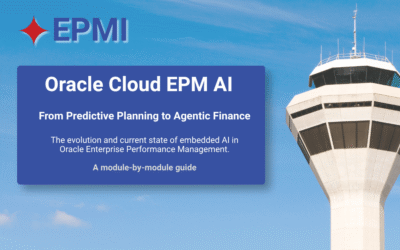 Oracle Cloud EPM AI: A Module-by-Module Guide to Embedded Intelligence