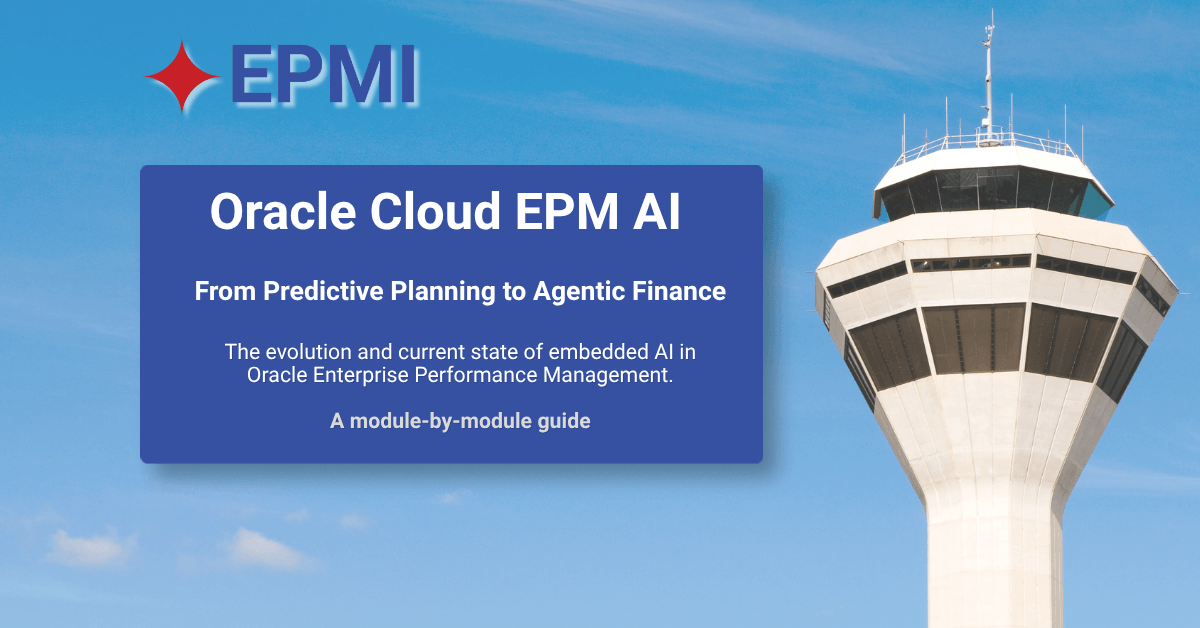 Oracle Cloud EPM AI cover